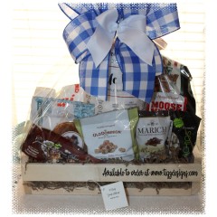 10 Pack Sweet & Salty Snack Attack Gift Baskets - Creston BC Delivery